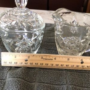 💚 Vintage Star of David, sugar bowl and creamer